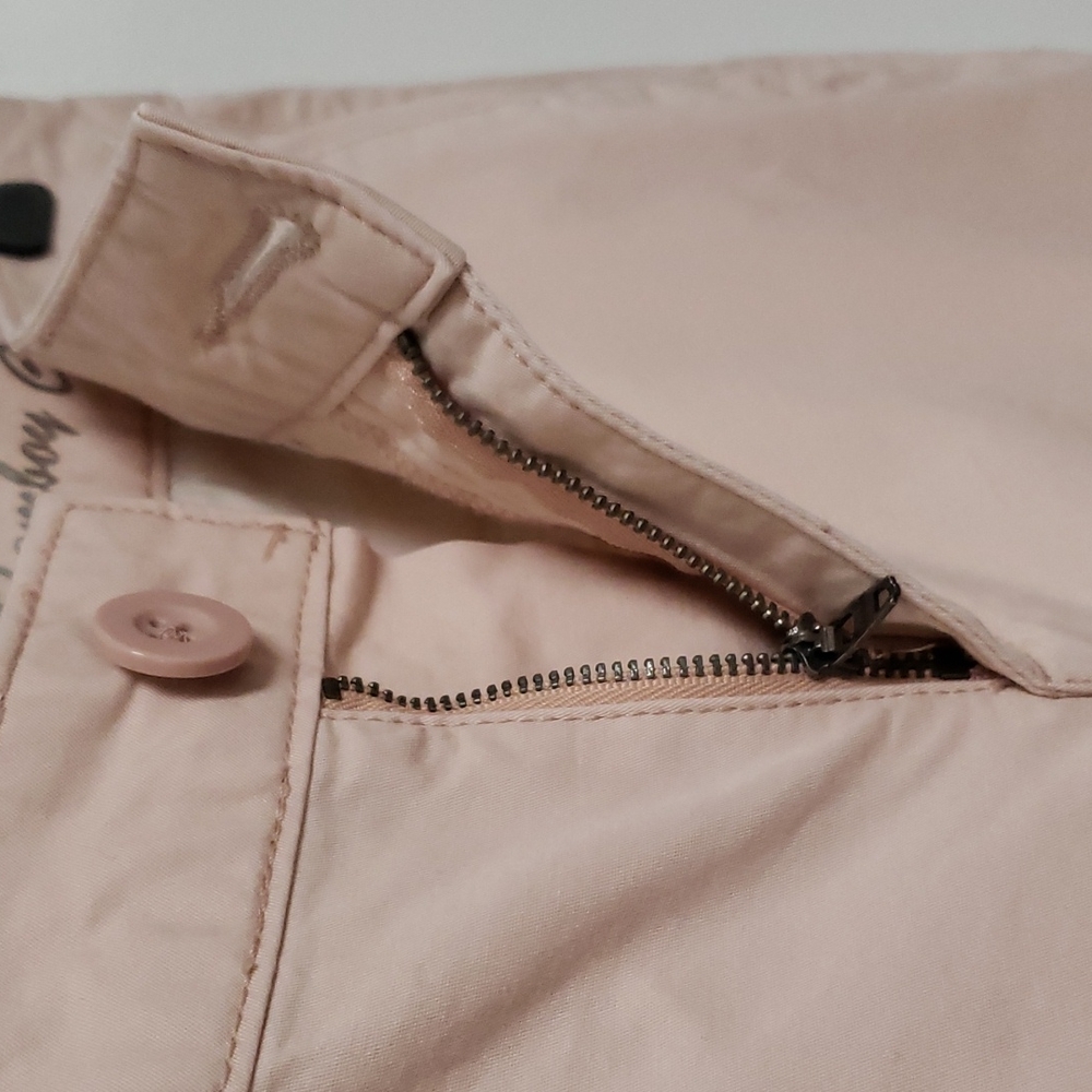 Pink chino straight-leg pants low/mid rise‎ - Picture 6 of 13